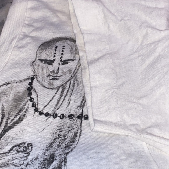 Vintage 80s Hand Drawn Kung-Fu legends T-shirt. Size L. See measurements. 19x30 - Picture 5 of 16